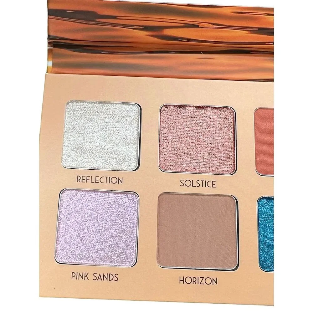 Beauty For Real Golden Hour Eyeshadow Palette Matte Blendable Compact